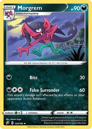 Morgrem (124/192) [Sword & Shield: Rebel Clash]-1