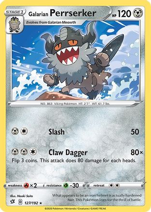 Galarian Perrserker (127/192) [Sword & Shield: Rebel Clash]-1