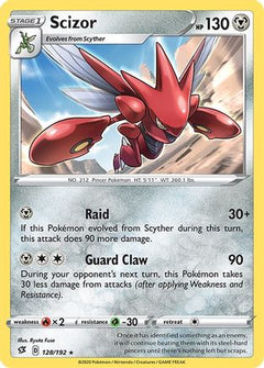 Scizor (128/192) [Sword & Shield: Rebel Clash]-1