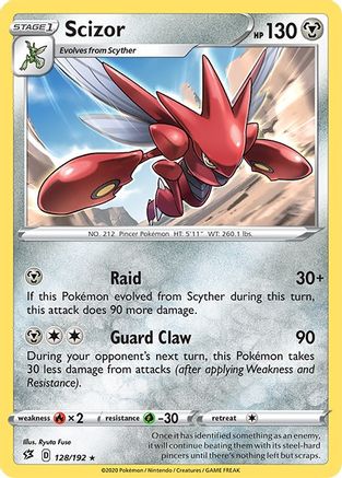 Scizor (128/192) [Sword & Shield: Rebel Clash]-1