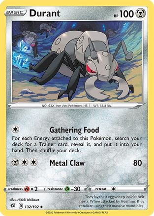 Durant (132/192) [Sword & Shield: Rebel Clash]-1