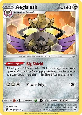 Aegislash (135/192) [Sword & Shield: Rebel Clash]-1