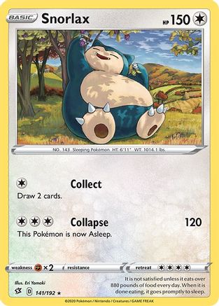 Snorlax (141/192) [Sword & Shield: Rebel Clash]-1