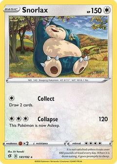 Snorlax (141/192) [Sword & Shield: Rebel Clash]-1