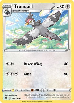 Tranquill (144/192) [Sword & Shield: Rebel Clash]-1