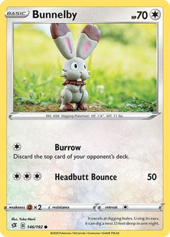 Bunnelby (146/192) [Sword & Shield: Rebel Clash]-1