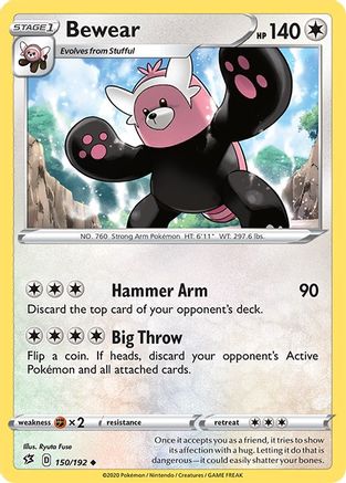 Bewear (150/192) [Sword & Shield: Rebel Clash]-1