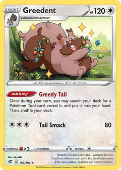 Greedent (152/192) [Sword & Shield: Rebel Clash]-1