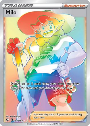 Milo (201/192) [Sword & Shield: Rebel Clash]-1
