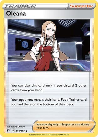 Oleana (163/192) [Sword & Shield: Rebel Clash]-1