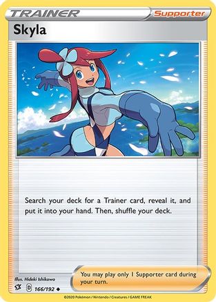 Skyla (166/192) [Sword & Shield: Rebel Clash]-1