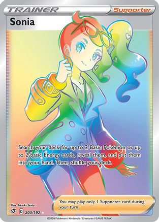 Sonia (203/192) [Sword & Shield: Rebel Clash]-1