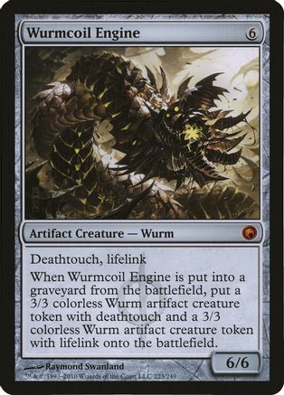 Wurmcoil Engine (Scars of Mirrodin) (OVER-223) - Oversize Cards-1