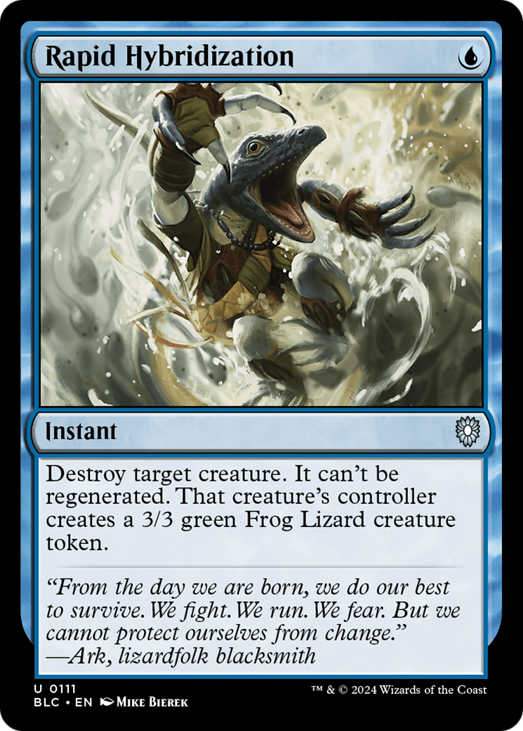 Rapid Hybridization [Bloomburrow Commander]-1
