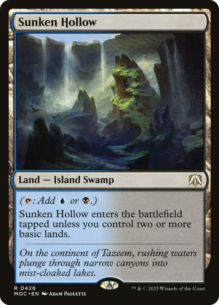 Sunken Hollow [March of the Machine Commander]-1