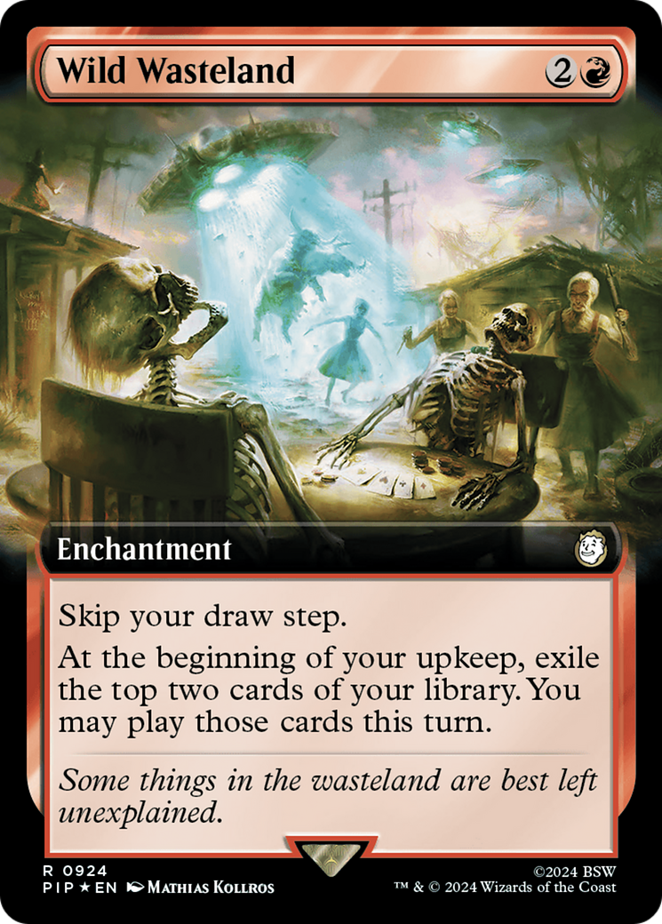 Wild Wasteland (Extended Art) (Surge Foil) (PIP-924) - Fallout: (Extended Art) Foil-1