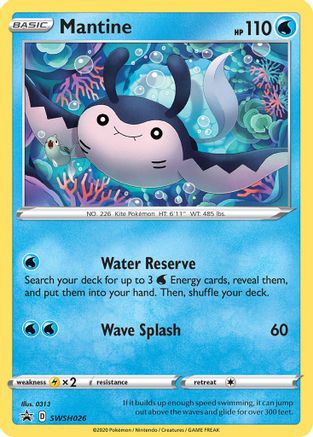 Mantine (SWSH026) [Sword & Shield: Black Star Promos]-1
