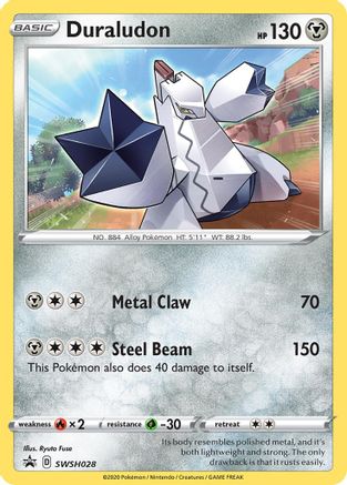 Duraludon (SWSH028) [Sword & Shield: Black Star Promos]-1