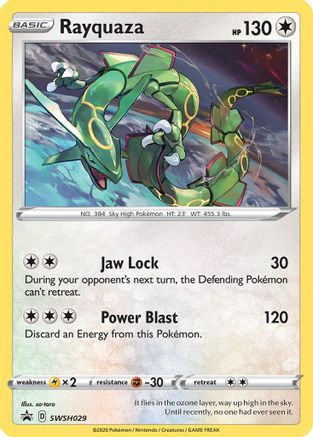 Rayquaza (SWSH029) [Sword & Shield: Black Star Promos]-1
