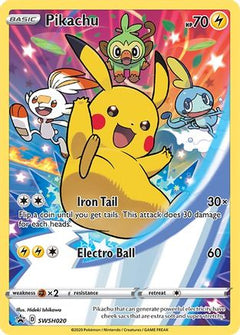 Pikachu (SWSH020) [Sword & Shield: Black Star Promos]-1