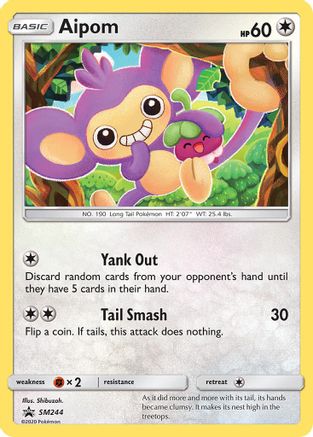 Aipom (SM244) [Sun & Moon: Black Star Promos]-1