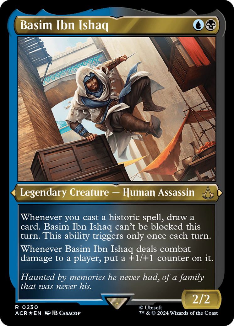 Basim Ibn Ishaq (ACR-230) - Assassin's Creed Etched Foil-1