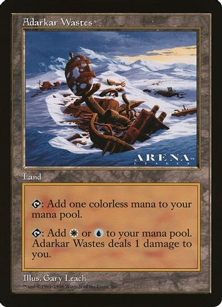 Adarkar Wastes (Oversized) [Oversize Cards]-1