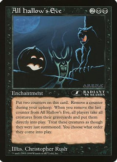 All Hallow's Eve (1st Place) (Arena League) (OVER-) - Oversize Cards-1