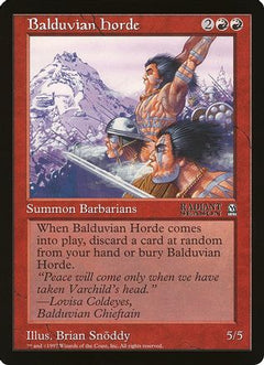 Balduvian Horde (Oversized) [Oversize Cards]-1