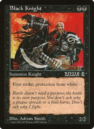 Black Knight (Oversized) [Oversize Cards]-1