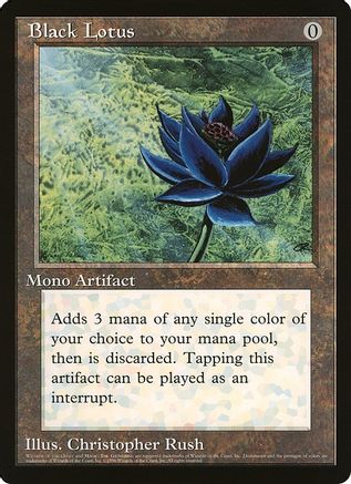 Black Lotus (Oversized) [Oversize Cards]-1
