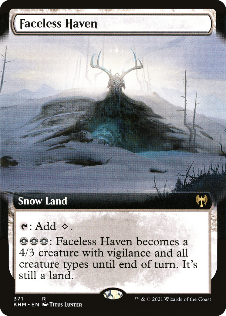 Faceless Haven (Extended Art) [Kaldheim]-1