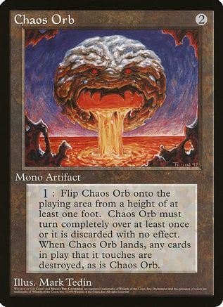 Chaos Orb (Oversized) [Oversize Cards]-1