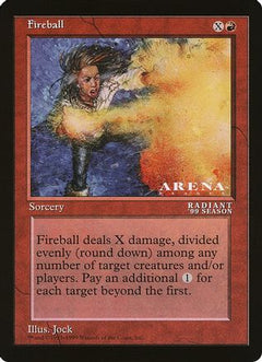 Fireball (Arena League) (OVER-) - Oversize Cards-1