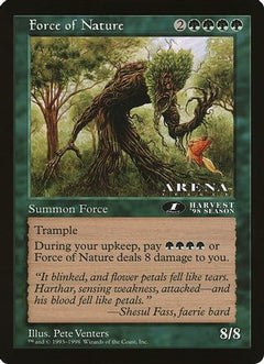 Force of Nature (Oversized) [Oversize Cards]-1