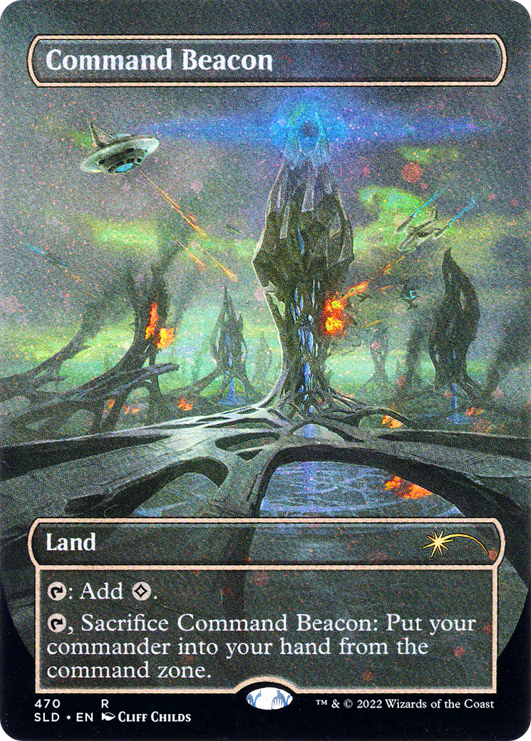 Command Beacon (Galaxy Foil) [Secret Lair Drop Series]-1