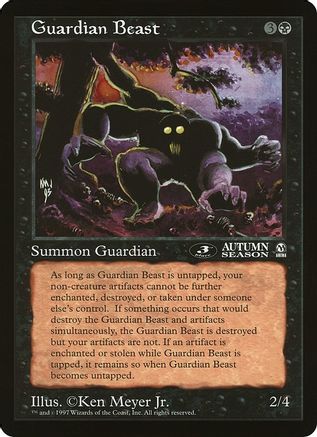 Guardian Beast (3rd Place) (Arena League) (OVER-) - Oversize Cards-1