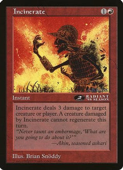 Incinerate (Oversized) [Oversize Cards]-1
