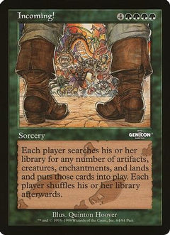 Incoming! (Oversized) [Oversize Cards]-1