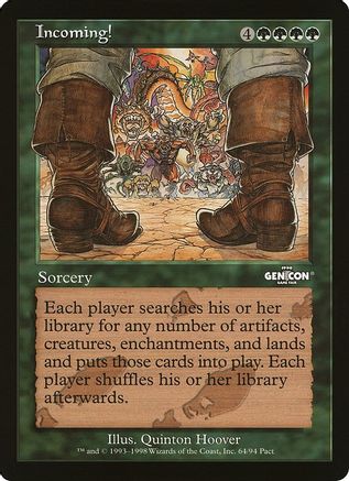 Incoming! (Oversized) [Oversize Cards]-1
