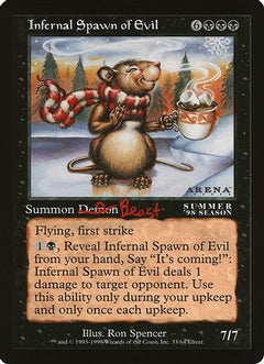 Infernal Spawn of Evil (Arena League) (OVER-) - Oversize Cards-1