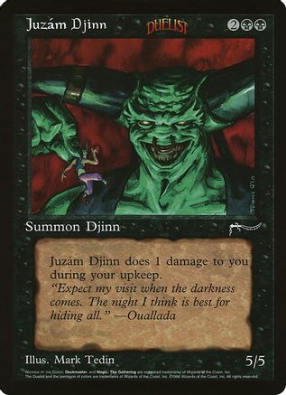 Juzam Djinn (Oversized) [Oversize Cards]-1