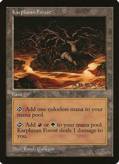 Karplusan Forest (Oversized) [Oversize Cards]-1