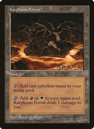 Karplusan Forest (Oversized) [Oversize Cards]-1