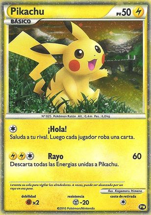 Pikachu (Spanish) 0PW  - Holofoil Pikachu World Collection Promos - Promo-1