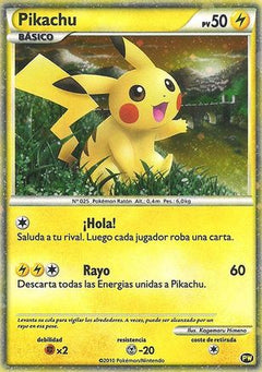 Pikachu (Spanish) 0PW  - Holofoil Pikachu World Collection Promos - Promo-1