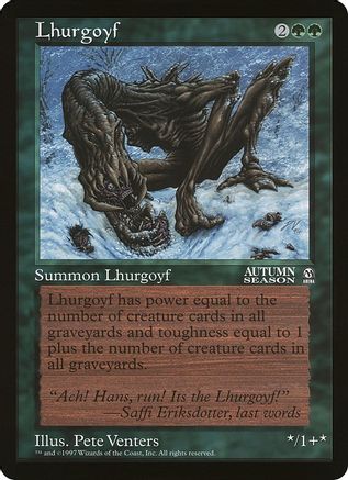 Lhurgoyf (Oversized) [Oversize Cards]-1