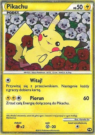 Pikachu (Polish) 0PW  - Holofoil Pikachu World Collection Promos - Promo-1
