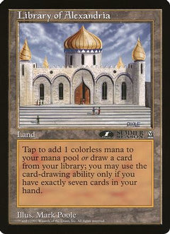 Library of Alexandria (1st Place) (Arena League) (OVER-) - Oversize Cards-1