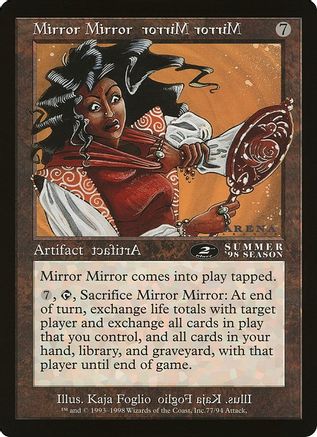Mirror Mirror (Oversized) [Oversize Cards]-1